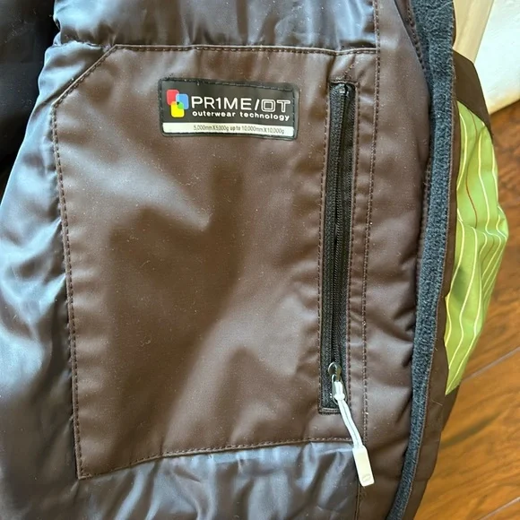 NWOT - Orage Brown and Green Women's Ski Jacket, Women's XL - Picture 8 of 16